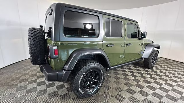 2023 Sarge Green Clearcoat Jeep Wrangler Base 4xe 4X4 SUV
