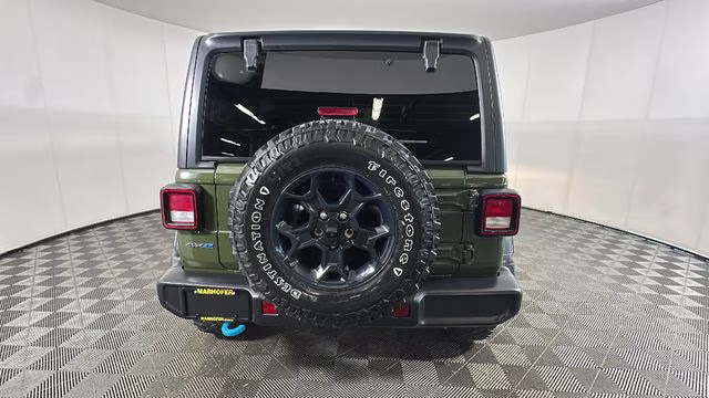 2023 Sarge Green Clearcoat Jeep Wrangler Base 4xe 4X4 SUV