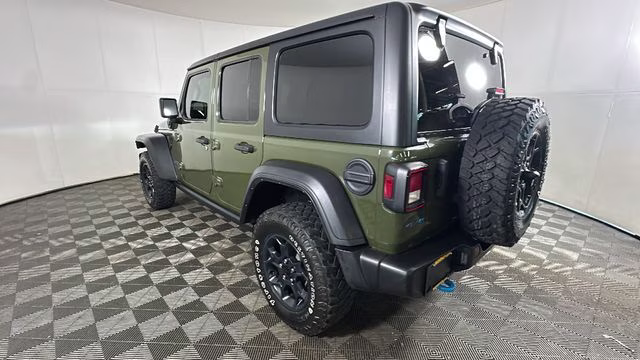 2023 Sarge Green Clearcoat Jeep Wrangler Base 4xe 4X4 SUV