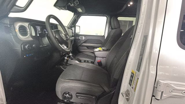 2024 Bright White Clearcoat Jeep Wrangler Sahara 4xe 4X4 SUV