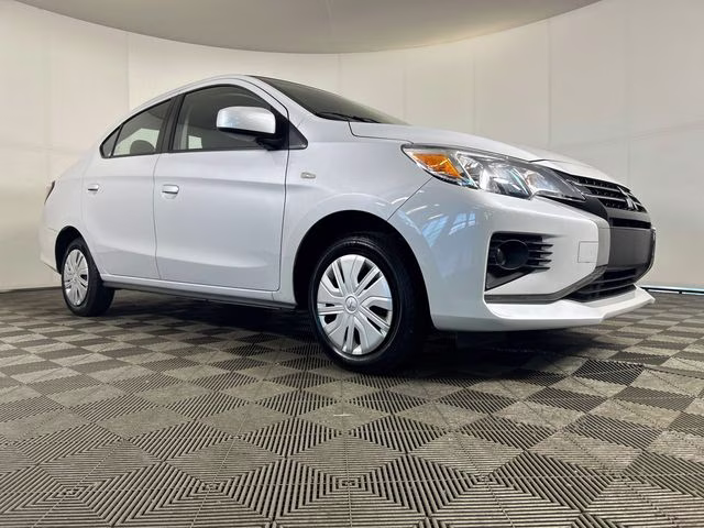 2023 White Diamond Mitsubishi Mirage G4 ES FWD Sedan