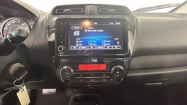 2023 White Diamond Mitsubishi Mirage G4 ES FWD Sedan