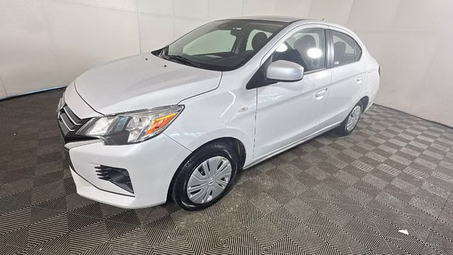 2023 White Diamond Mitsubishi Mirage G4 ES FWD Sedan