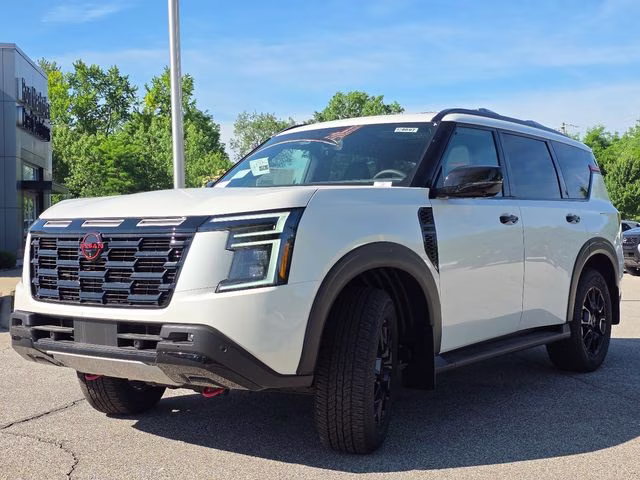 2026 Aspen White Tricoat Nissan Armada PRO-4X 4X4 SUV