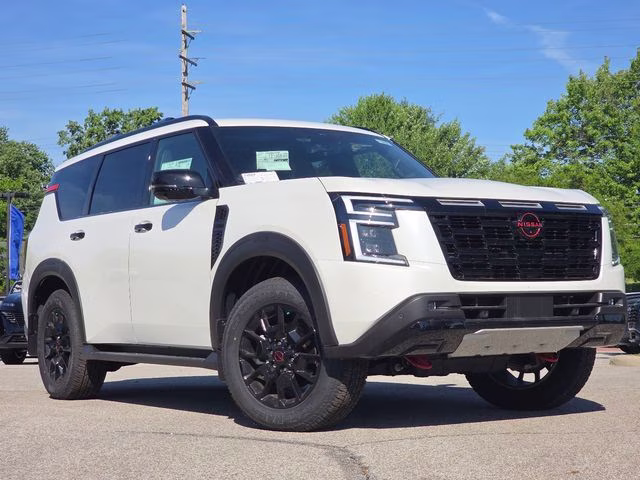 2026 Aspen White Tricoat Nissan Armada PRO-4X 4X4 SUV
