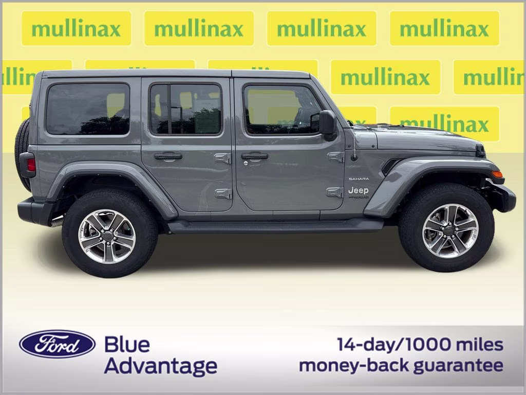 2021 Sting-Gray Clearcoat Jeep Wrangler Unlimited Sahara 4X4 SUV