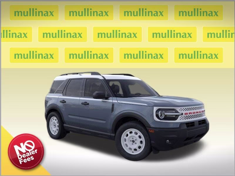 2026 Azure Gray Metallic Ford Bronco Sport Heritage 4X4 SUV