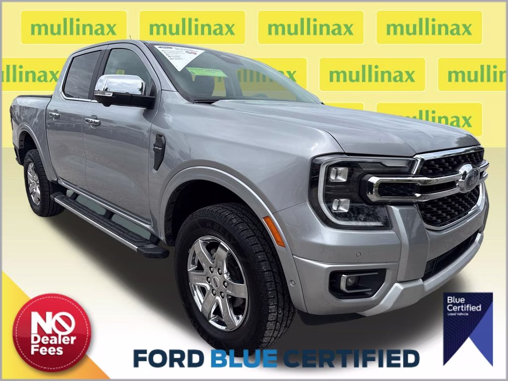 2024 Iconic Silver Metallic Ford Ranger Lariat RWD Truck