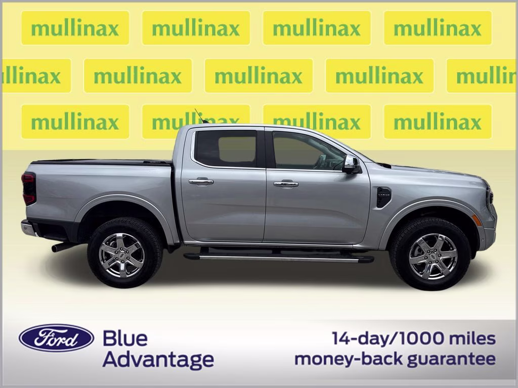 2024 Iconic Silver Metallic Ford Ranger Lariat RWD Truck