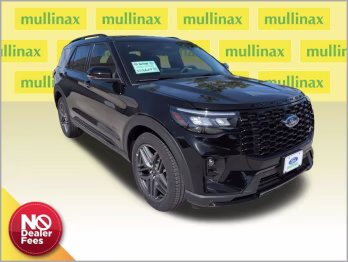 2026 Agate Black Metallic Ford Explorer ST 4X4 SUV