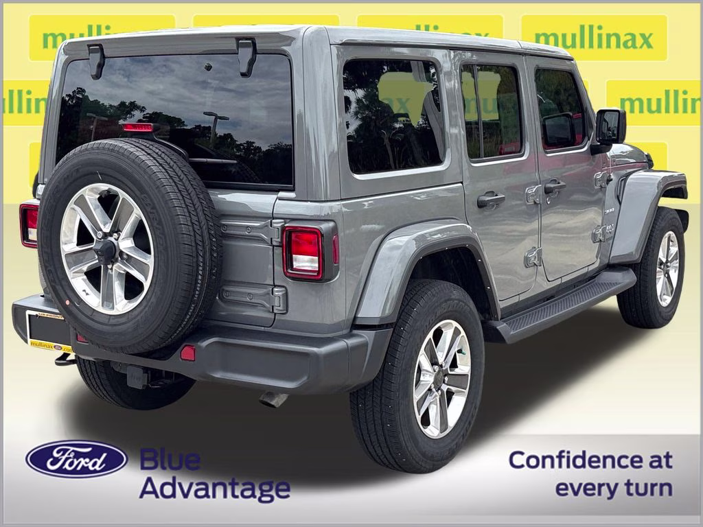 2021 Sting-Gray Clearcoat Jeep Wrangler Unlimited Sahara 4X4 SUV