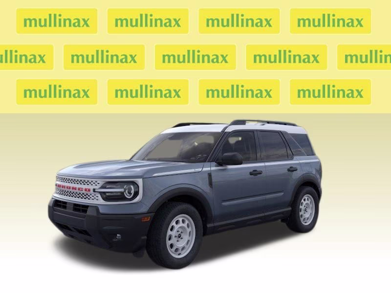 2026 Azure Gray Metallic Ford Bronco Sport Heritage 4X4 SUV