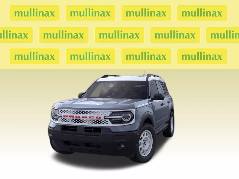 2026 Azure Gray Metallic Ford Bronco Sport Heritage 4X4 SUV