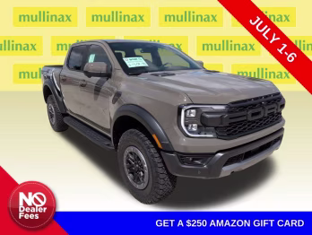 2026 Marsh Gray Ford Ranger Raptor 4X4 Truck