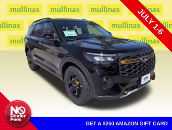 2026 Agate Black Metallic Ford Explorer Tremor 4X4 SUV