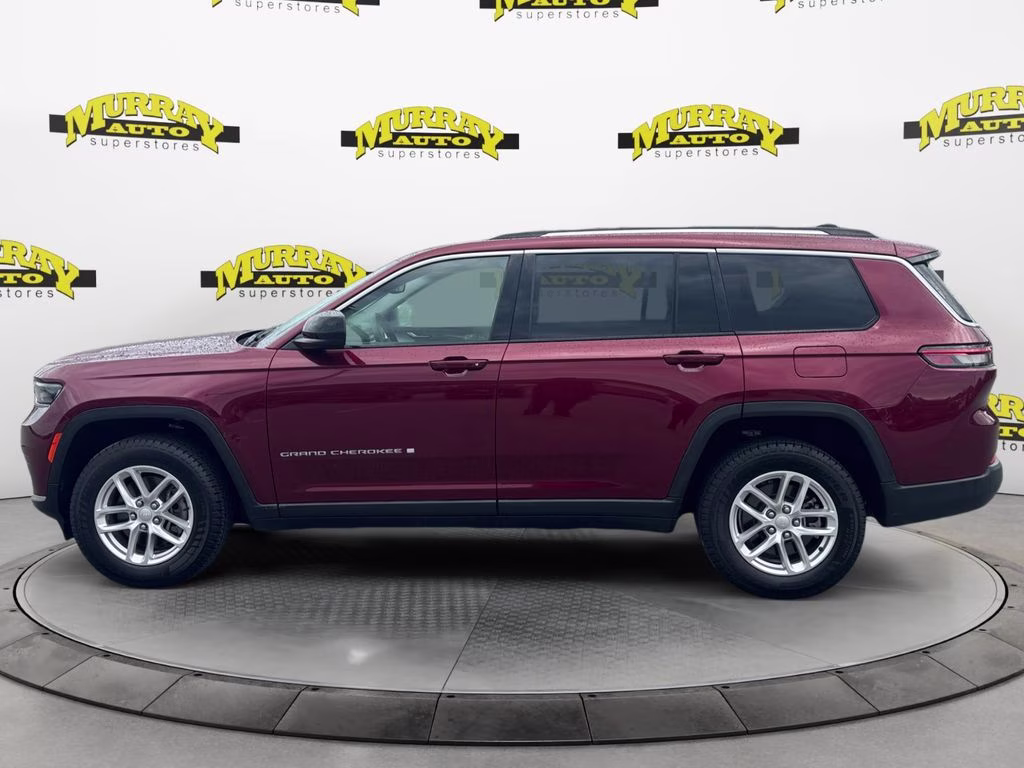 2021 Velvet Red Pearlcoat Jeep Grand Cherokee L Laredo 4X4 SUV