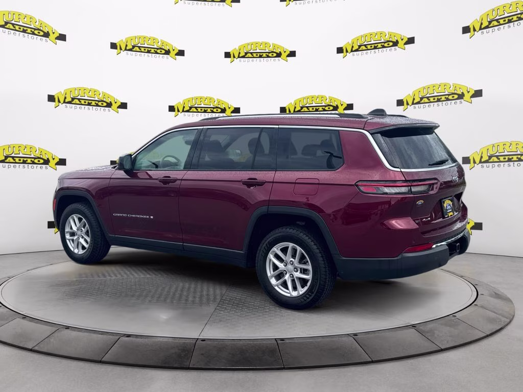 2021 Velvet Red Pearlcoat Jeep Grand Cherokee L Laredo 4X4 SUV