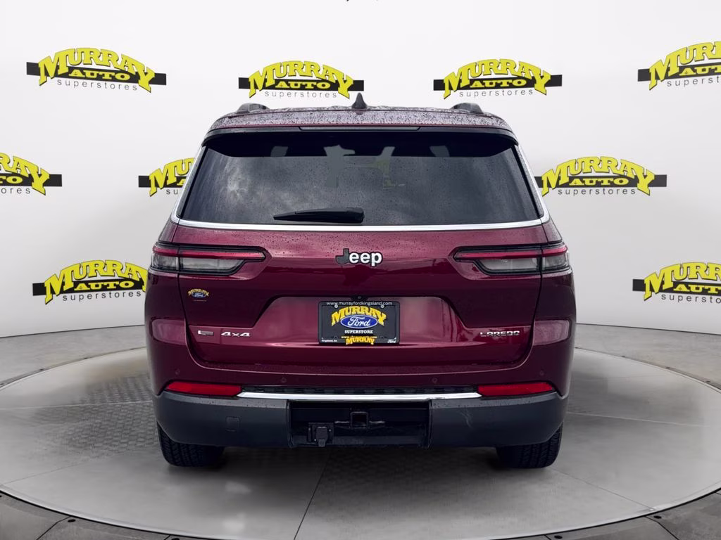 2021 Velvet Red Pearlcoat Jeep Grand Cherokee L Laredo 4X4 SUV