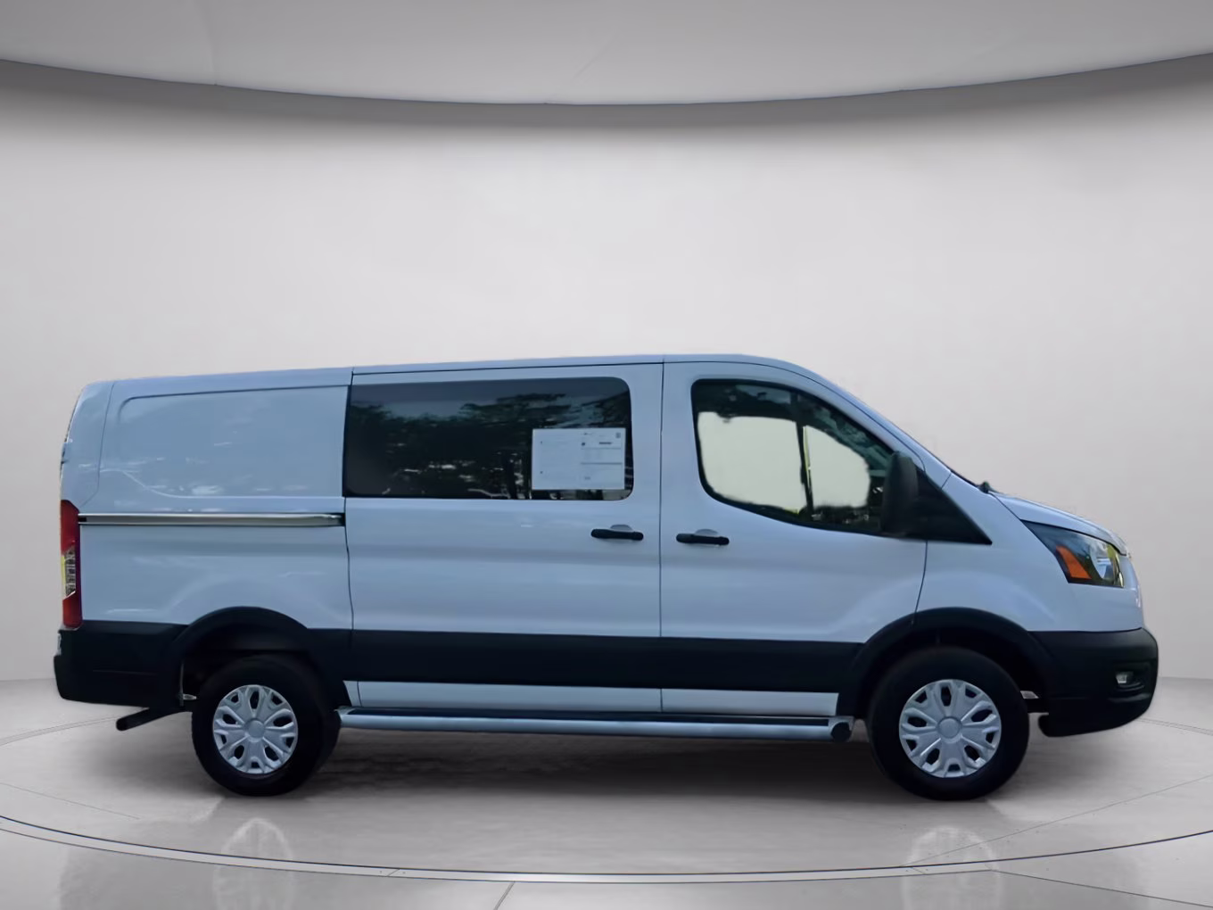 2025 Oxford White Ford Transit Cargo Van RWD Van