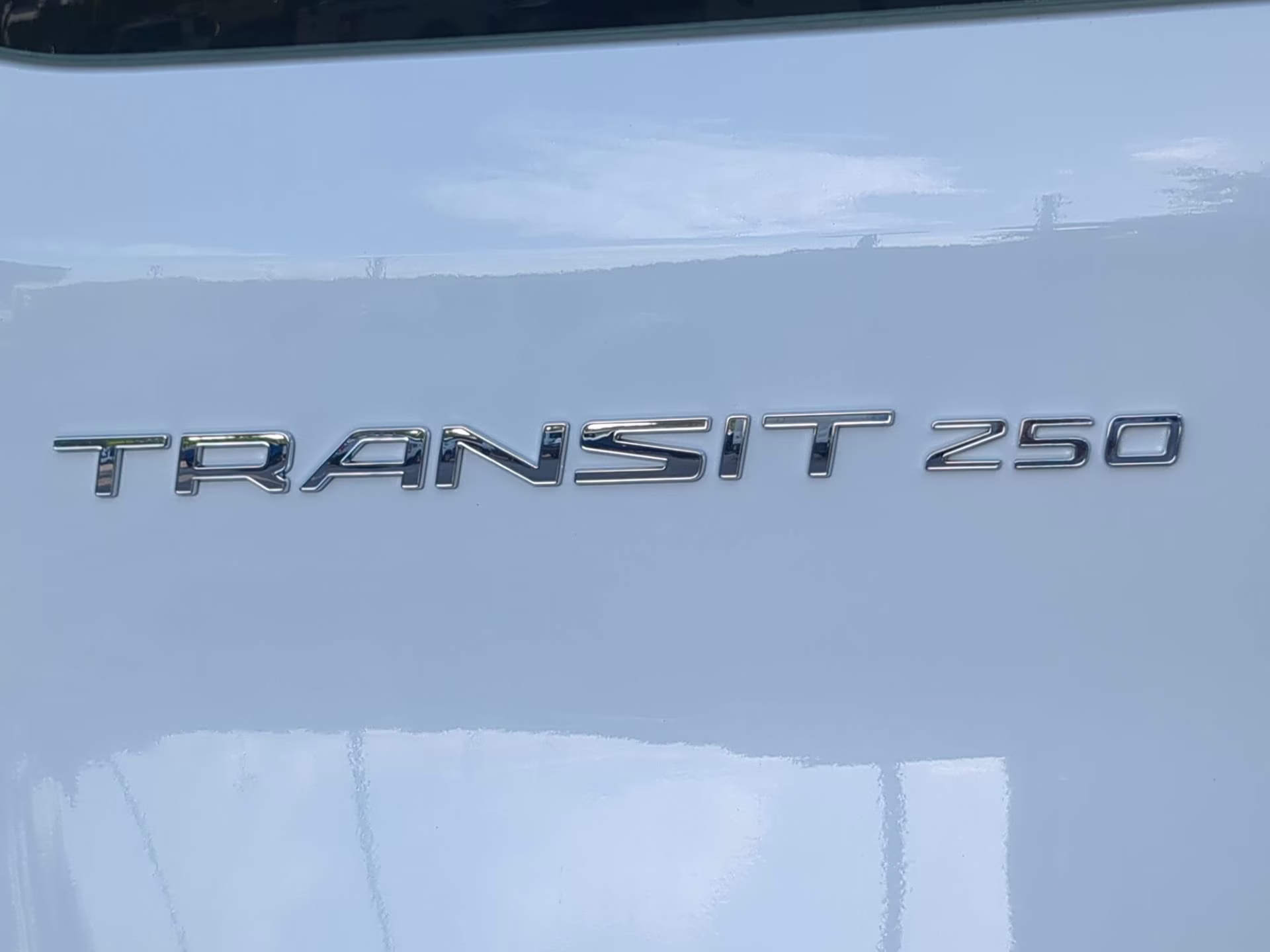 2025 Oxford White Ford Transit Cargo Van RWD Van