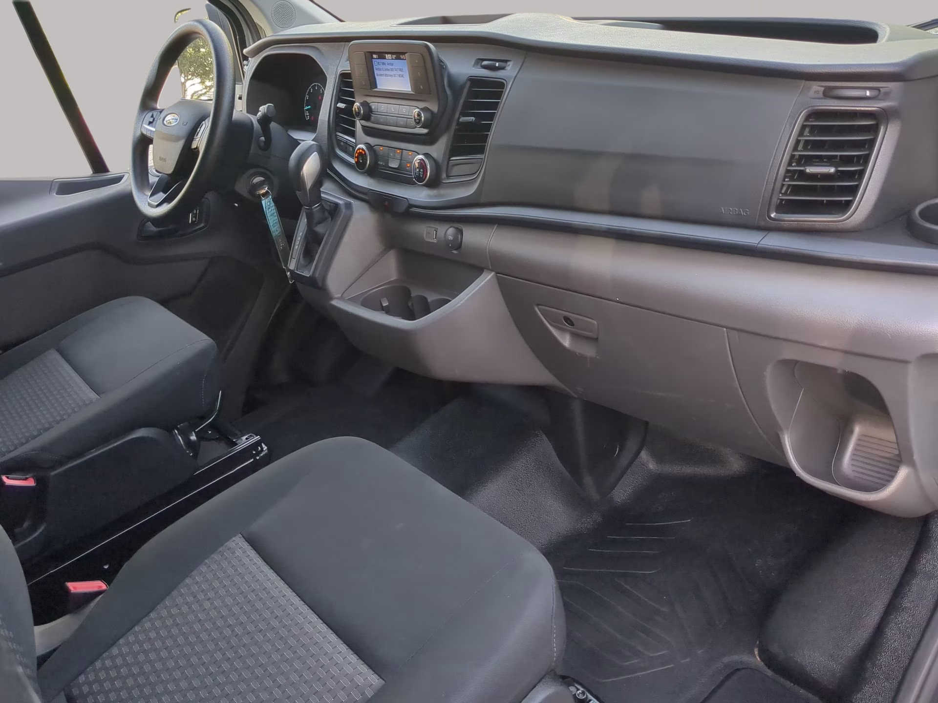 2025 Oxford White Ford Transit Cargo Van RWD Van