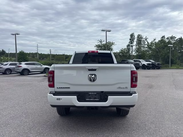 2024 Bright White Clearcoat Ram 2500 Laramie Crew Cab Pickup 4X4 Truck