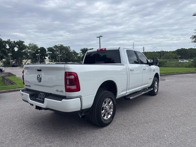 2024 Bright White Clearcoat Ram 2500 Laramie Crew Cab Pickup 4X4 Truck