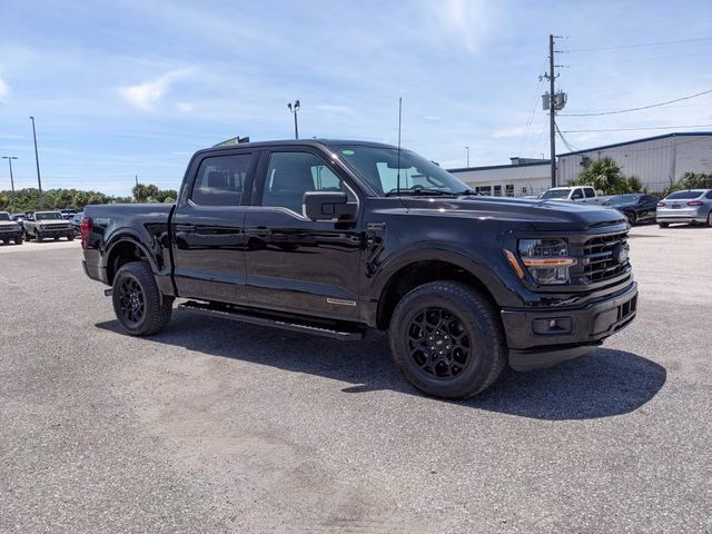 2024 Black Metallic Ford F-150 XLT 4X4 Truck