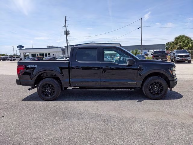 2024 Black Metallic Ford F-150 XLT 4X4 Truck