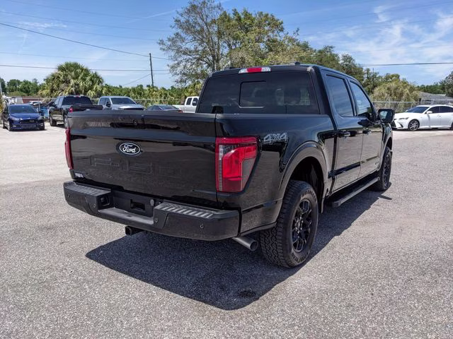 2024 Black Metallic Ford F-150 XLT 4X4 Truck