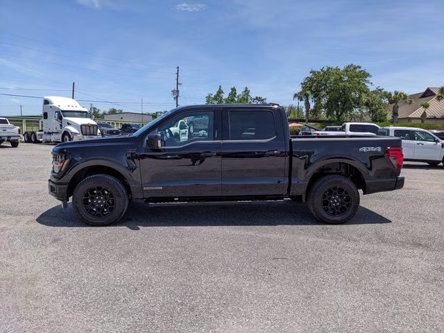 2024 Black Metallic Ford F-150 XLT 4X4 Truck