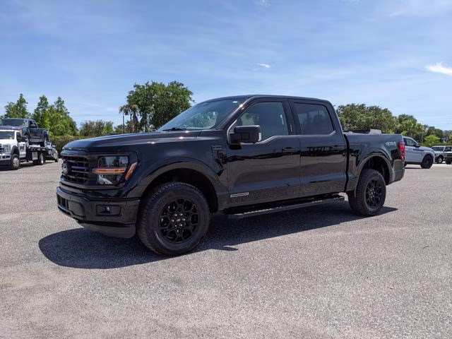 2024 Black Metallic Ford F-150 XLT 4X4 Truck