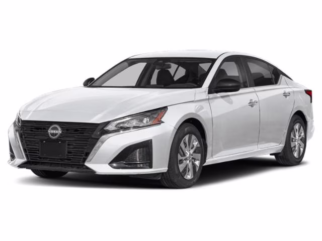 2025 Glacier White Nissan Altima 2.5 S FWD Sedan