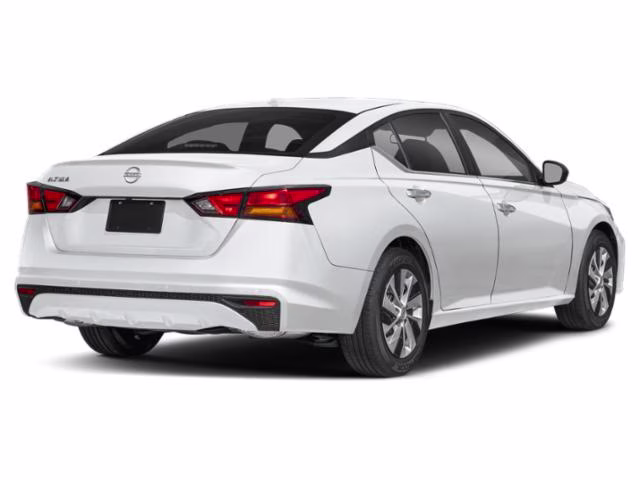 2025 Glacier White Nissan Altima 2.5 S FWD Sedan