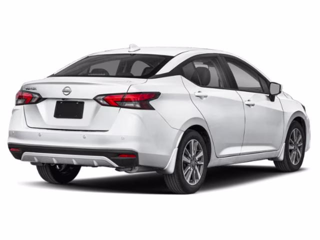 2025 Aspen White Tricoat Nissan Versa 1.6 SV FWD Sedan