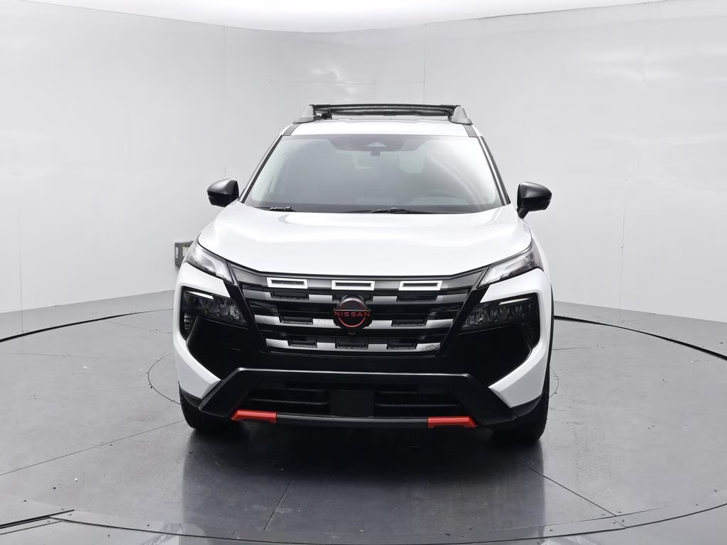 2026 Everest White Pearl Tricoat Nissan Rogue Rock Creek AWD SUV
