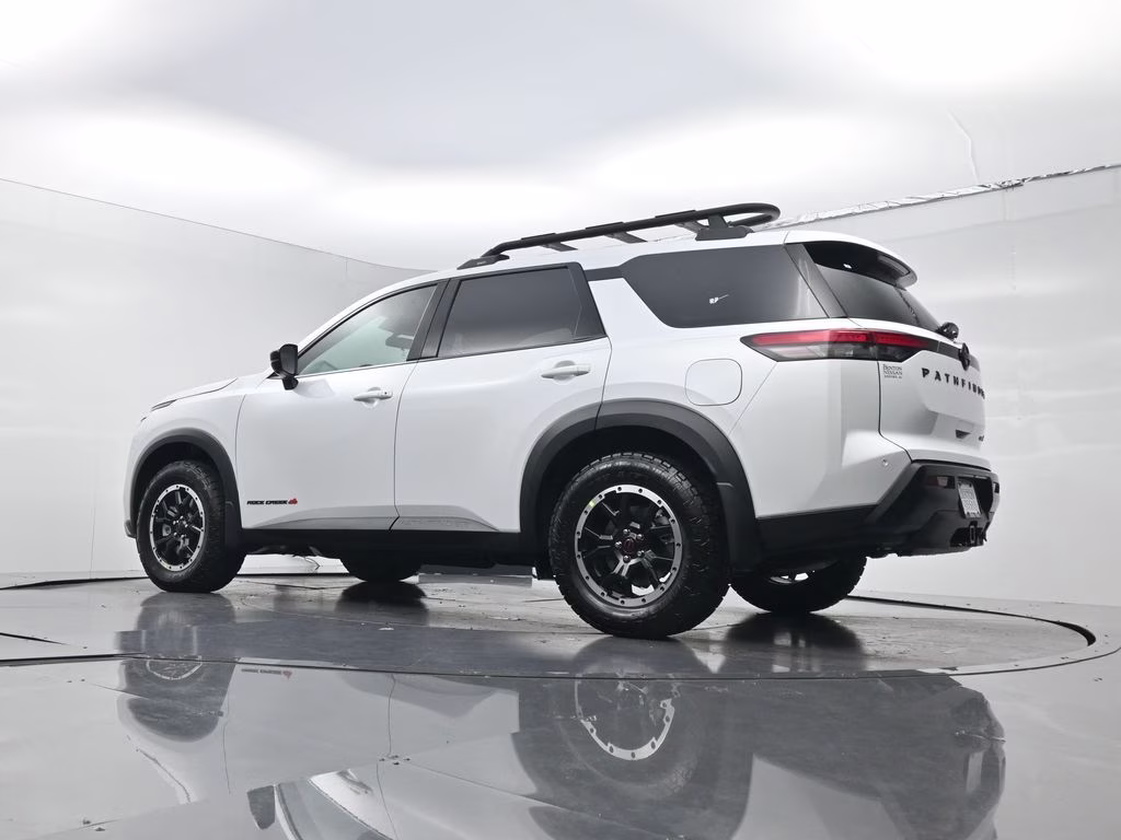 2026 Everest White Pearl Tricoat Nissan Pathfinder Rock Creek 4X4 SUV