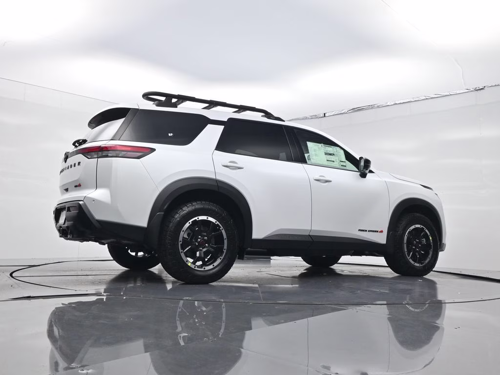 2026 Everest White Pearl Tricoat Nissan Pathfinder Rock Creek 4X4 SUV