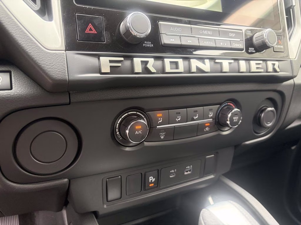 2026 Glacier White Nissan Frontier SV RWD Truck