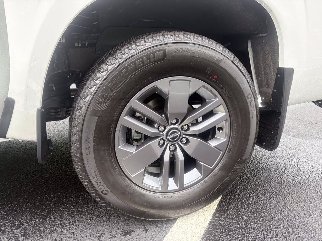 2026 Glacier White Nissan Frontier SV RWD Truck