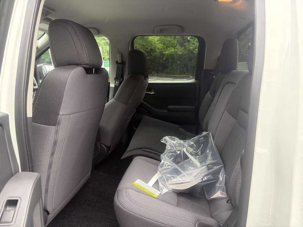 2026 Glacier White Nissan Frontier SV RWD Truck