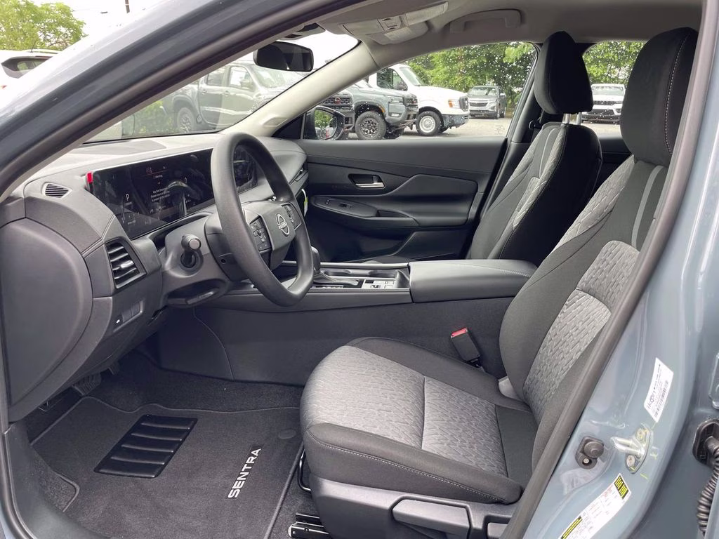2026 Atlantic Gray Metallic Nissan Sentra SV FWD Sedan
