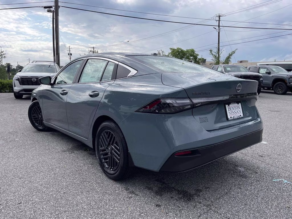 2026 Atlantic Gray Metallic Nissan Sentra SV FWD Sedan