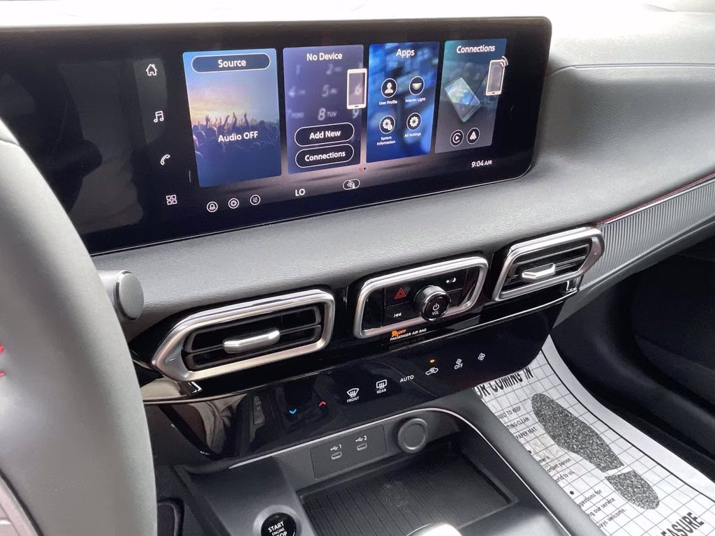 2026 Atlantic Gray/Super Black Nissan Sentra SR FWD Sedan