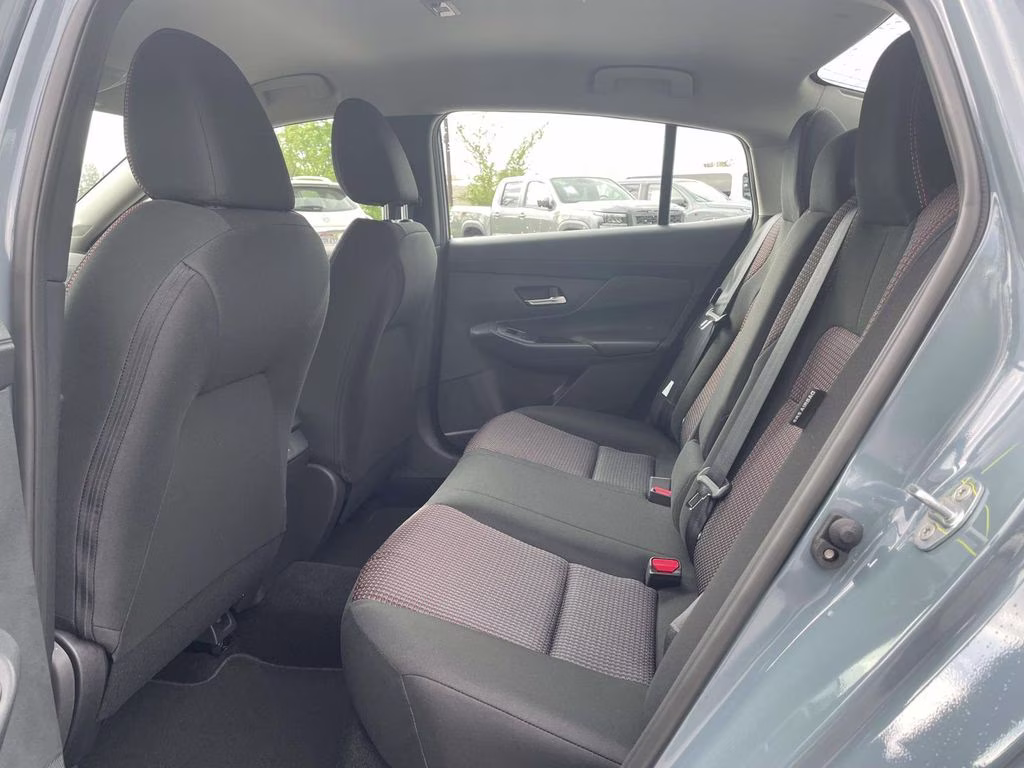 2026 Atlantic Gray/Super Black Nissan Sentra SR FWD Sedan
