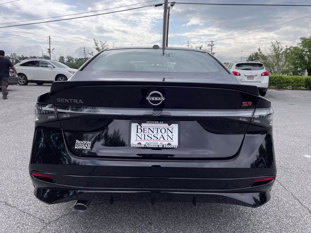 2026 Super Black Nissan Sentra SR FWD Sedan