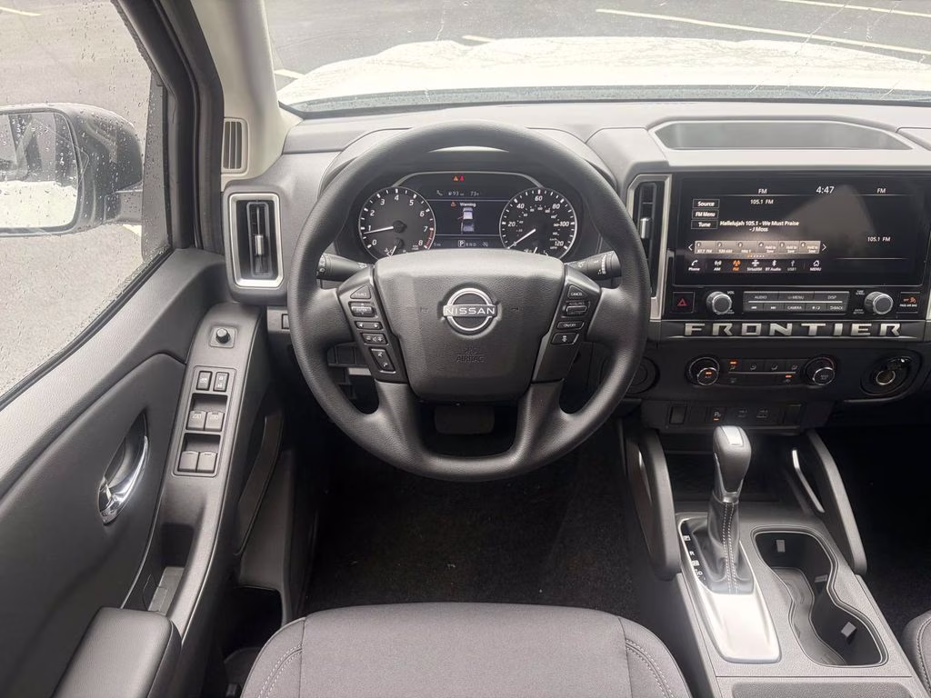 2026 Glacier White Nissan Frontier SV RWD Truck