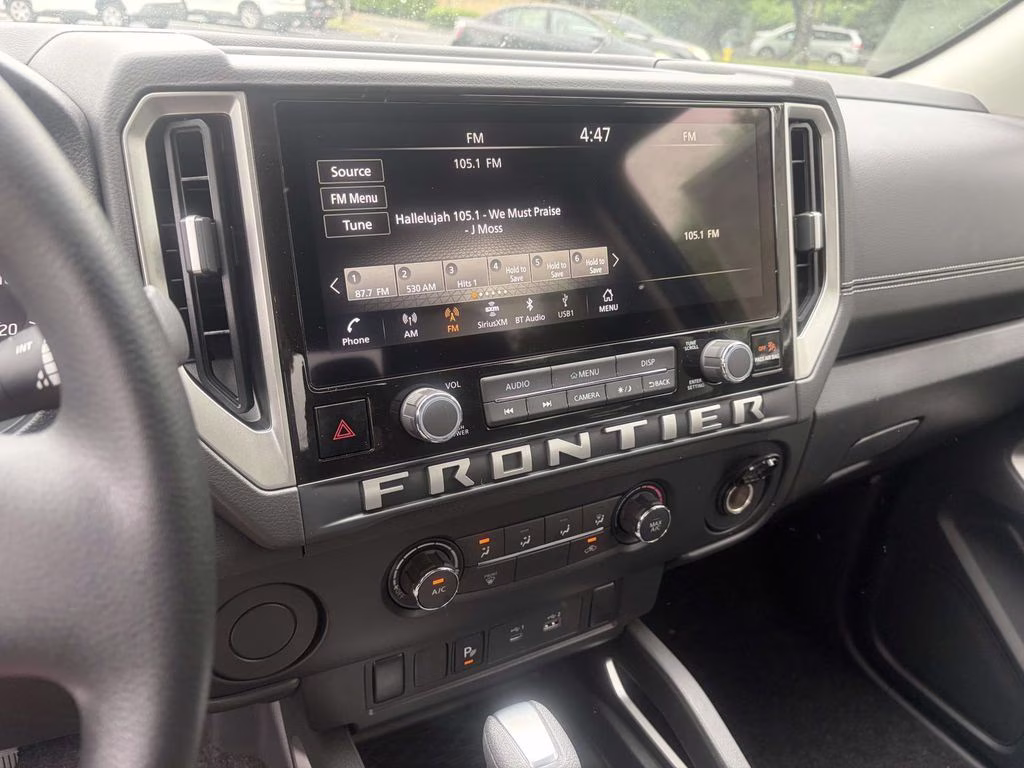 2026 Glacier White Nissan Frontier SV RWD Truck