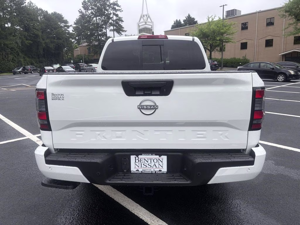 2026 Glacier White Nissan Frontier SV RWD Truck