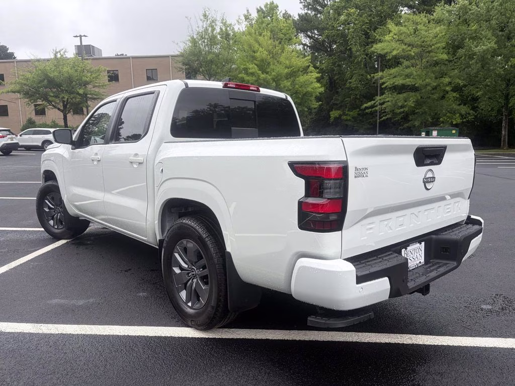 2026 Glacier White Nissan Frontier SV RWD Truck